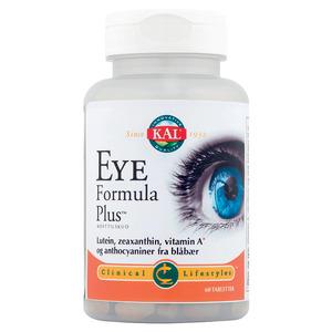 KAL Eye Formula Plus til normale og friske øjne 60 tabletter