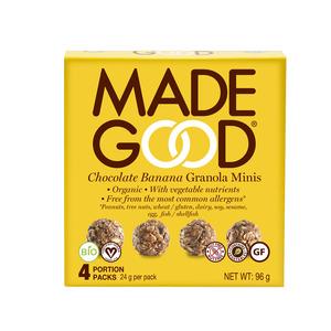 Made Good Chocolate Banana 4 x 24 g