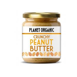 Planet Organic Peanutbutter Crunchy Ø - 425 g