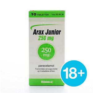 Arax Junior 250 mg smertestillende til børn - Med24.dk