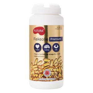 FUTURA Omega-3 premium til voksne, gravide og ammende 140 kapsler
