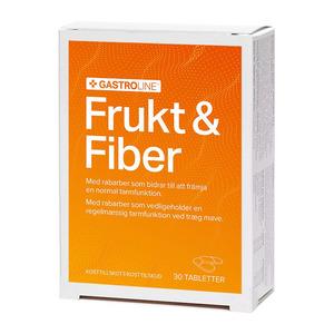 Frugt og Fibre til træg mave 30 tabletter