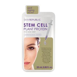 Skin Republic Stem Cell Plant Protein Face Mask ansigtsmaske - Med24.dk