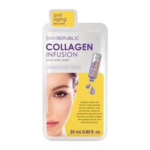 Skin Republic Collagen Infusion Face Mask anti-age ansigtsmaske til moden hud - Med24.dk