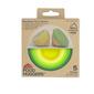 FOOD HUGGERS® set 5 runde Fresh Greens