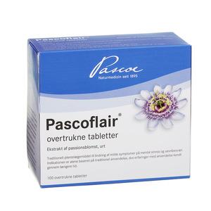 Pascoflair - 100 stk beroligende søvnbesvær nervøsitet - Med24.dk