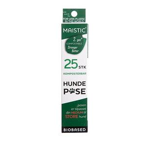 Maistic Bio Group Komposterbar Hundepose Medium-Stor - 1 pk