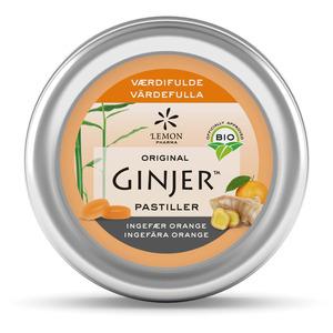 15: GINJER Ingefær pastiller Ø - 40 g