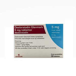 Desloratadin Glenmark 5 mg - 30 tabletter