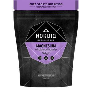 NORDIQ Magnesium Wholefood - 100 g - Med24.dk