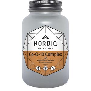 NORDIQ CoQ10 Complex - 60 stk bioidentisk energi træthed - Med24.dk