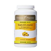 Fitness Pharma Stærk D3 Vitamin - 300 kaps.
