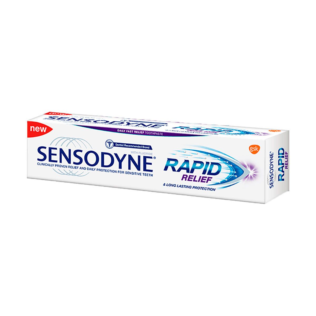 Karu foran Afstemning Køb Sensodyne Rapid Relief tandpasta mod isninger hos Med24.dk