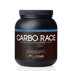 Purepower Carbo Race elektrolyt blåbær - 1,5 kg