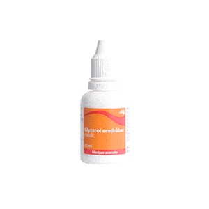 Glycerol Øredråber - 25ml