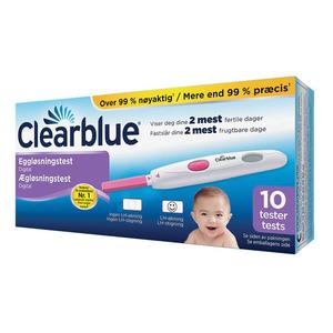 Clearblue Digital Ægløsningstest - 10 tests