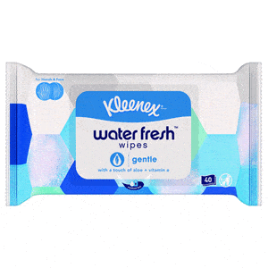 Kleenex Water Fresh Gentle - 40 stk.