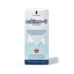 Eskimo-3 fiskeolie 250 kapsler