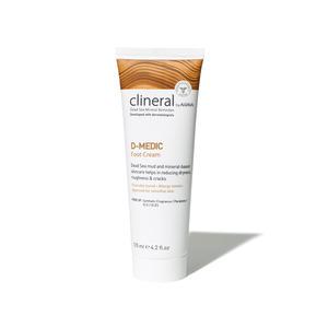 AHAVA CLINERAL D-MEDIC Foot Cream - 125 ml.