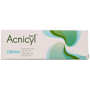 Acnicyl Cream til at behandle acne 30 gram