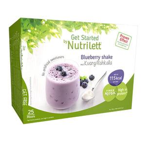 Nutrilett Blåbær Med Husk - 25 portioner