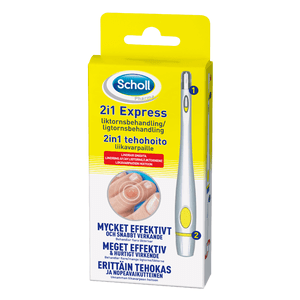 Scholl 2-i-1 Express Ligtornsbehandling