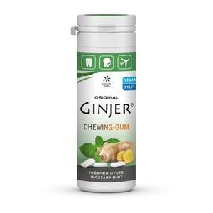 GINJER Ingefær Mynte tyggegummi - 30 gr