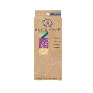 Bee's Wrap Variety Pack 2xS/2xM/2xL/1xBread