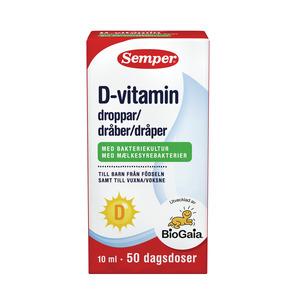 Semper BioGaia D-vitamindråber - 10 ml