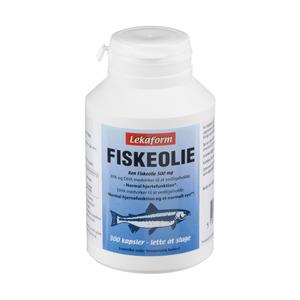 Lekaform Fiskeolie - 300 stk