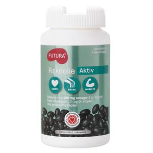 FUTURA omega-3 sport til en aktiv hverdag 120 kapsler