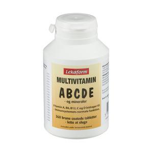 Lekaform Multivitamin - 360 stk
