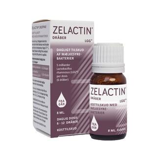 Zelactin mælkesyrebakterie dråber - 8 ml.