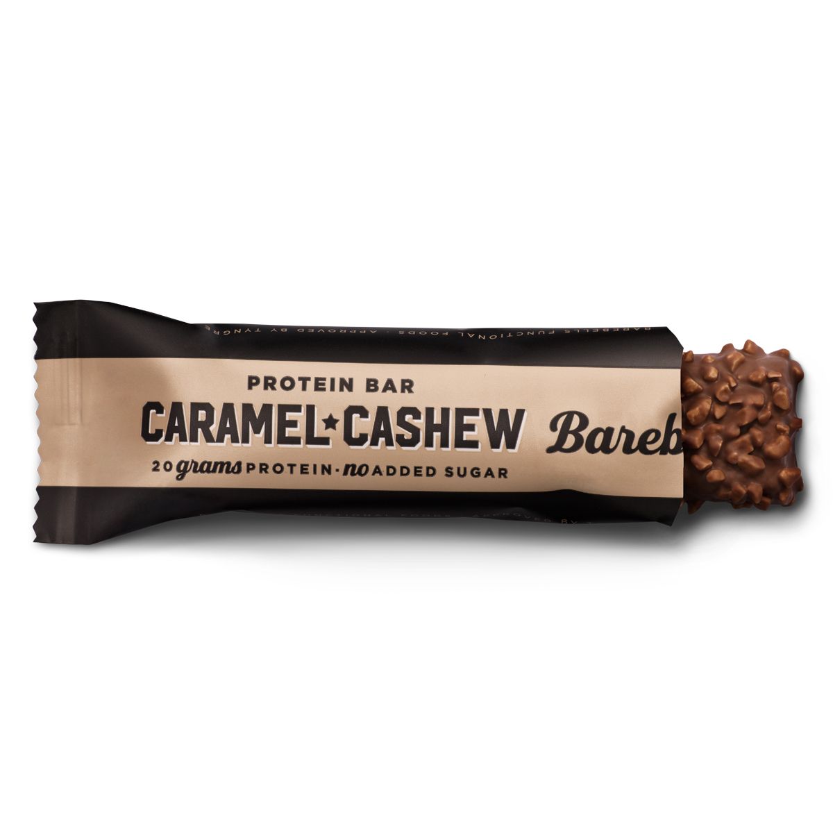 Barebells Proteinbar Caramel og Cashew 55 g Med24.dk