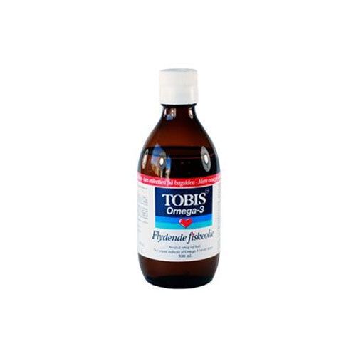Zacho Food Tobis Omega-3 flydende fiskeolie - 300 ml.