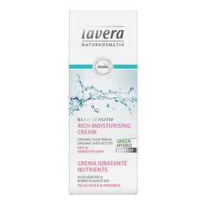 Lavera Basis Sensitive Creme Dry & Sensitiv Skin - 50 ml.