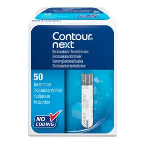 Ascensia Contour NEXT teststrimler - 50 stk