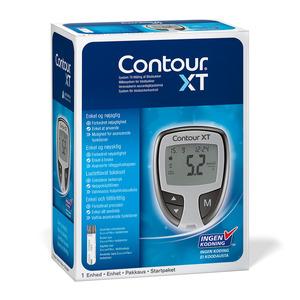 Bayer Contour XT, blodsukkermåler diabetes nem let - Med24.dk
