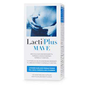 LactiPlus kapsler med 5 milliarder levende mælkesyrebakterier 120 stk