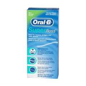 Oral-B Superfloss Mint - 50 stk.