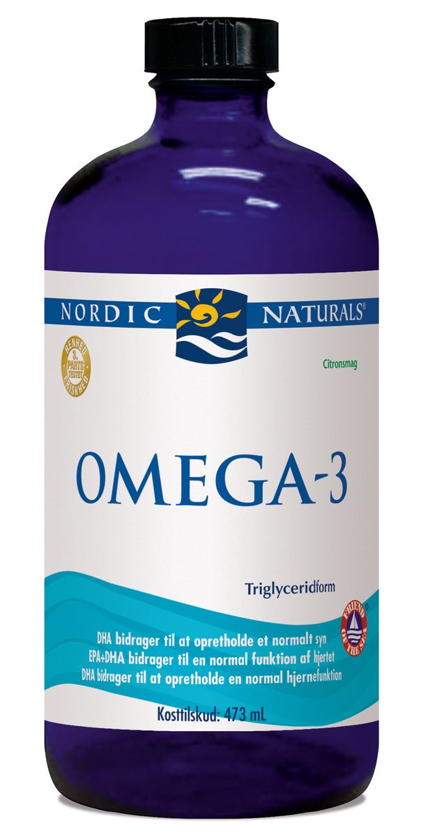 Nordic Naturals Omega 3 m. citrussmag - 473 ml