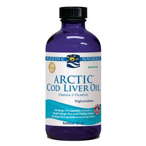 Nordic Naturals Cod Liver Oil m. appelsin - 237 ml