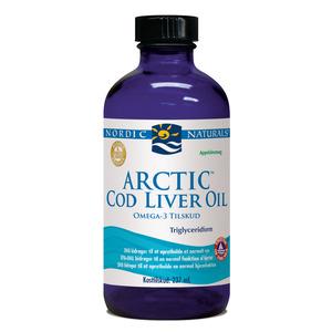 10: Nordic Naturals Cod Liver Oil m. appelsin - 237 ml