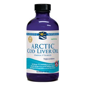Nordic Naturals Torskelevertran m. appelsinsmag - 237 ml