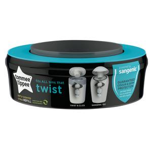 Sangenic refill bleposer passer til alle Sangenic modeller og holder op til en måned pr. refill.