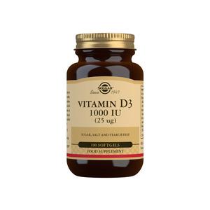 Solgar D-Vitamin 25 mcg - 100 kap