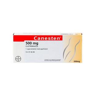 Canesten Orifarm 500 mg - 1 vaginaltablet