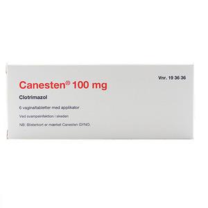 Canesten 2care4 100 mg vaginaltabletter - 6 stk.
