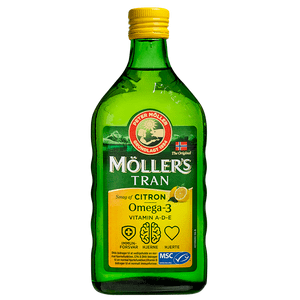 Møllers Tran fiskeolie - med citrus omega 3 - 500 ml