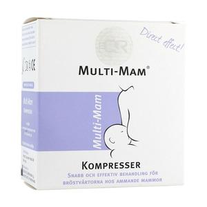Multi-mam kompresser til skadede brystvorter - 12 stk